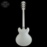 Back of Gibson Custom Shop Dealer Select 1964 ES-335 Patriot Sparkle 140420.