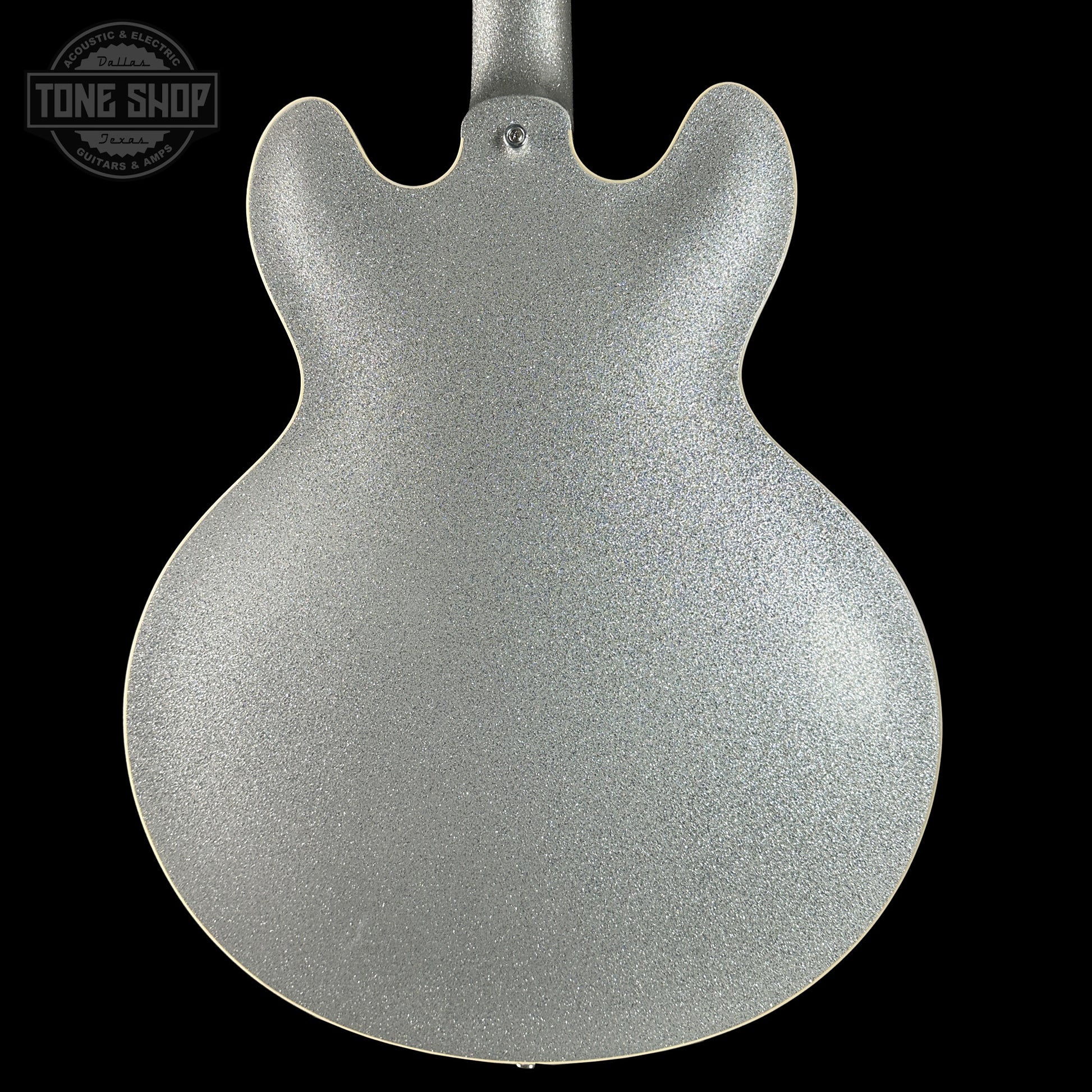 Back of Gibson Custom Shop Dealer Select 1964 ES-335 Patriot Sparkle 140420.