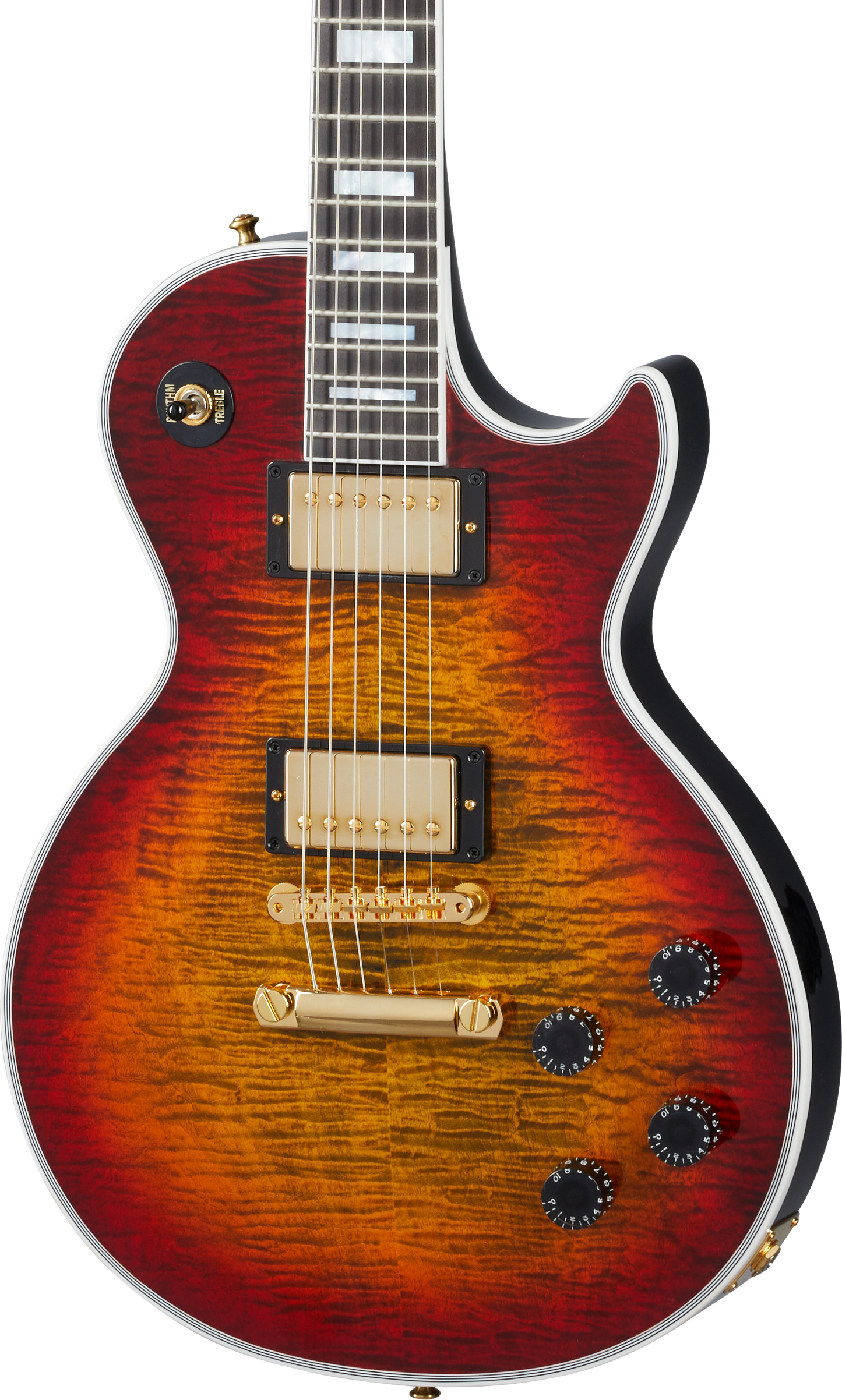 Gibson Custom Shop Les Paul Axcess Custom Figured Top Bengal Burst w/case