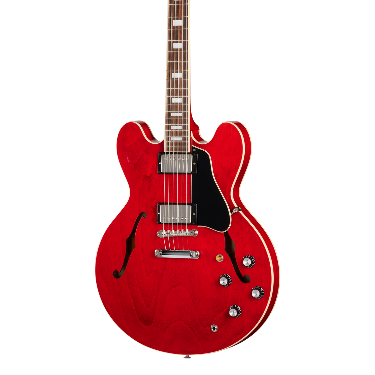 Front of Gibson ES-335 60s Sixties Cherry.
