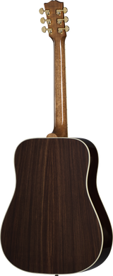 Back of Gibson Hummingbird Standard Rosewood.