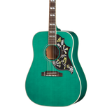 Gibson Hummingbird Standard Translucent Teal w/case