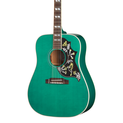 Gibson Hummingbird Standard Translucent Teal w/case