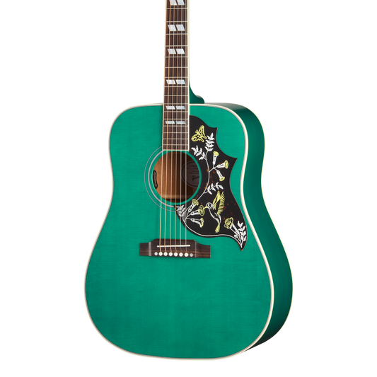 Gibson Hummingbird Standard Translucent Teal w/case