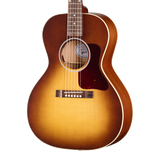 Front of Gibson L-00 Special Satin Honey Burst.