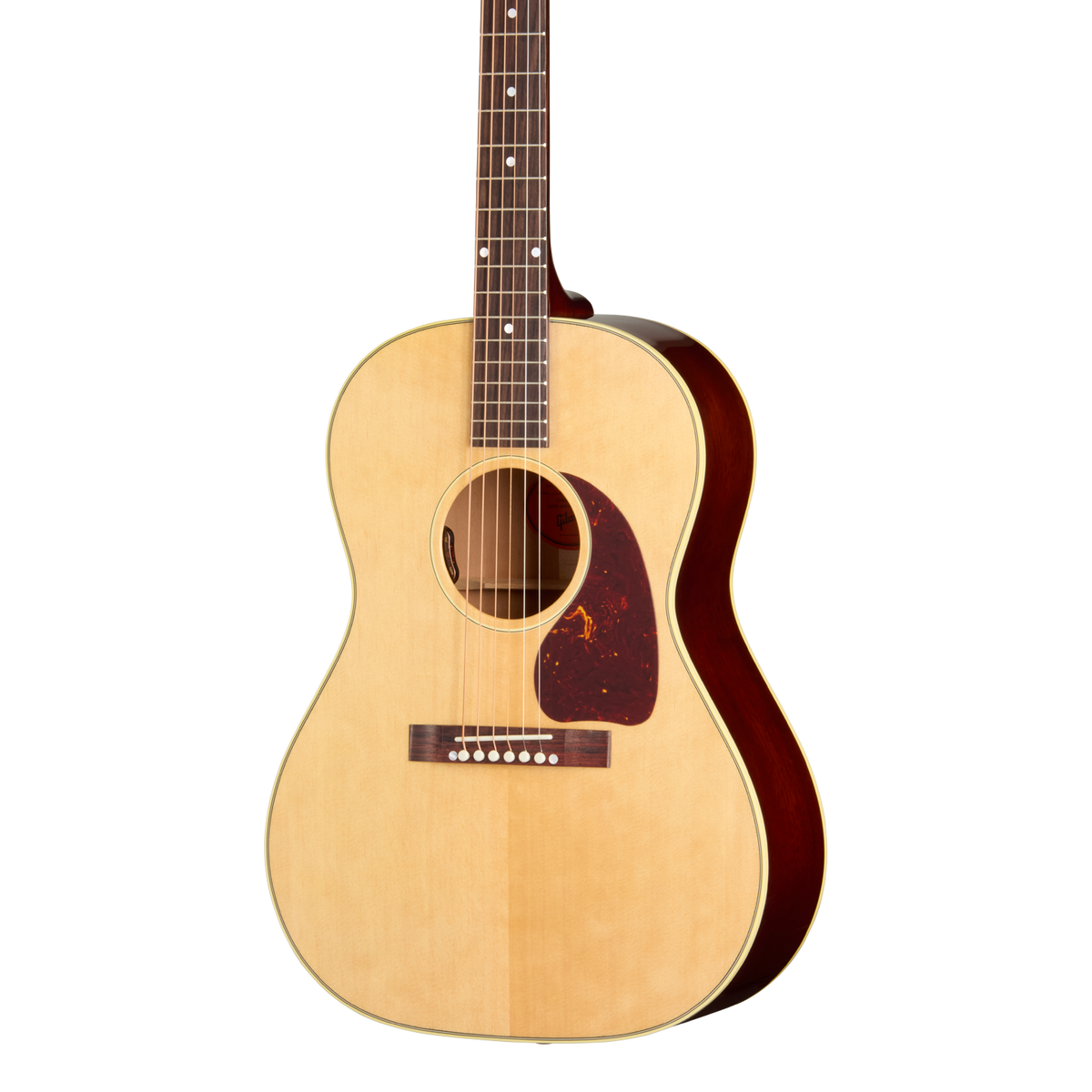 Front of Gibson LG 2 50s Original Antique Natural.