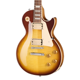 Front of Gibson Les Paul Standard 50s Double Trouble Vintage Tobacco Burst Gloss.