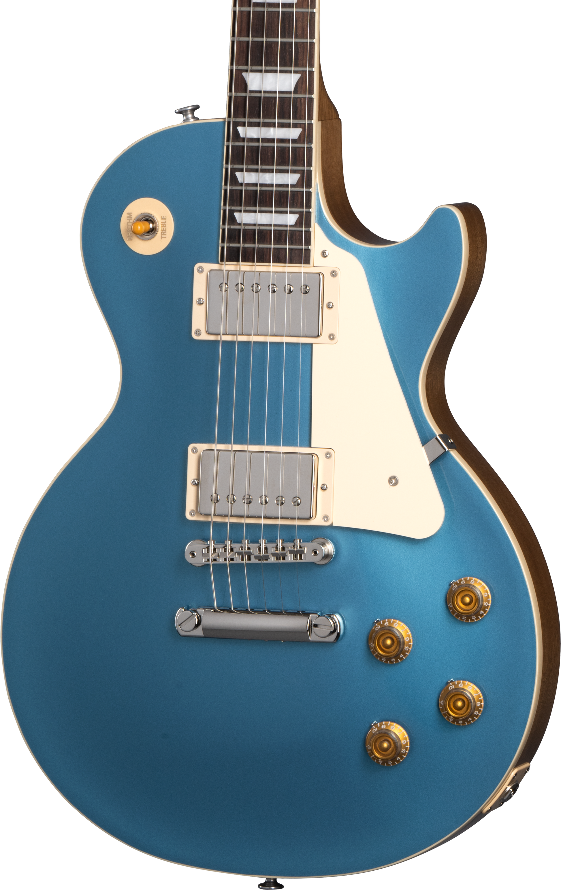 Gibson Les Paul Standard 50s Plain Top Pelham Blue Top w case