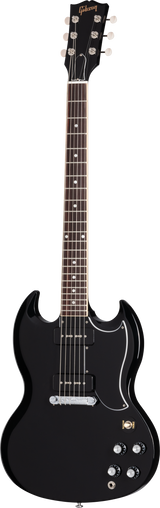 Full frontal of Gibson SG Special Ebony.