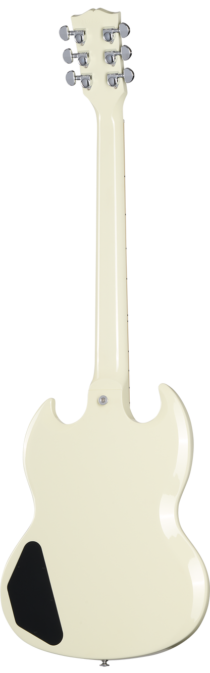 Back of Gibson SG Standard Classic White.