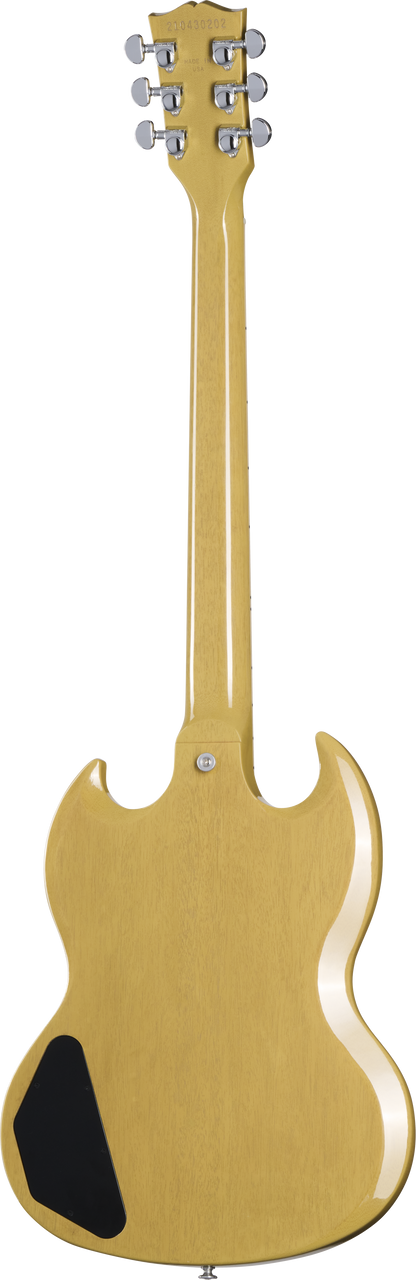 Back of Gibson SG Standard TV Yellow.