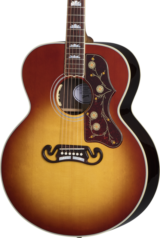 Front of Gibson SJ-200 Standard Rosewood.