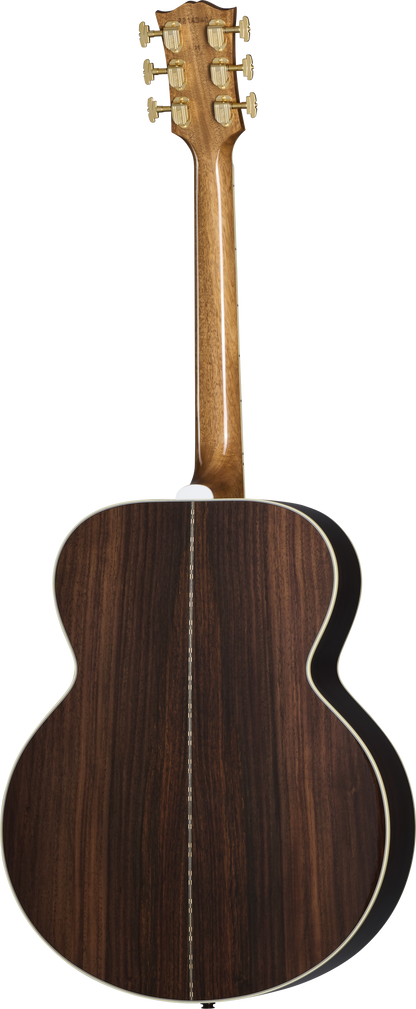 Back of Gibson SJ-200 Standard Rosewood.