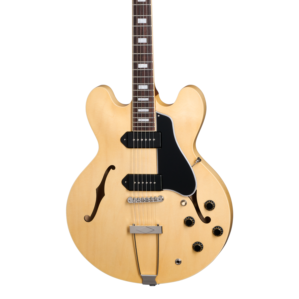 Front of Gibson USA ES-330 Antique Natural.