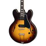 Front of Gibson USA ES-330 Tobacco Sunburst.