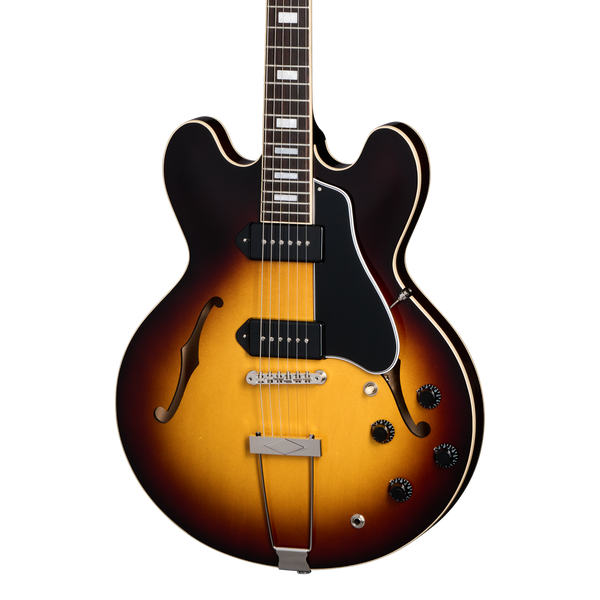 Front of Gibson USA ES-330 Tobacco Sunburst.