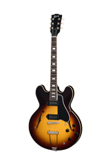 Full frontal of Gibson USA ES-330 Tobacco Sunburst.