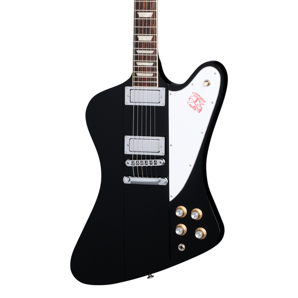 Front of Gibson USA Firebird Platypus Ebony.