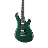 Front of Gibson Victory Baritone British Racing Green.