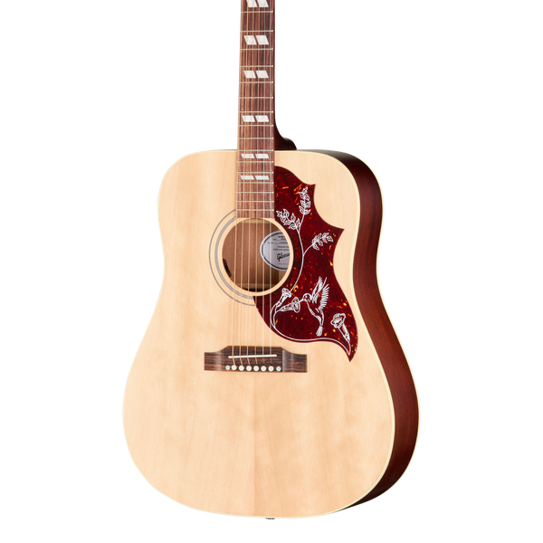 Front of Gibson Hummingbird Special Satin Natural.