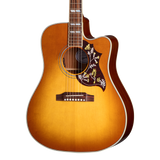 Front of Gibson Hummingbird Standard EC Heritage Cherry Sunburst.