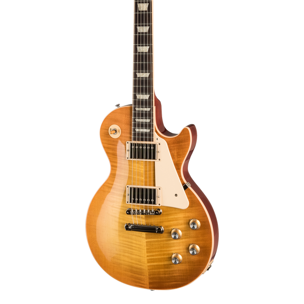 Front of Gibson Les Paul Standard 60s Figured Top Unburst.