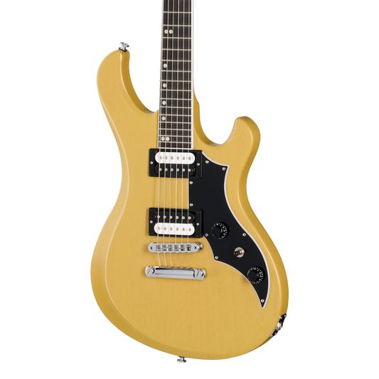 Front of Gibson Victory TV Yellow Satin.