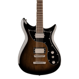 Front of Gretsch Electromatic CVT Baritone Rosewood Bristol Fog.