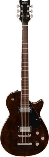 Full frontal of Gretsch Electromatic Jet Baritone Rosewood Imperial Stain.