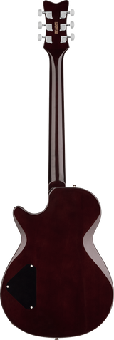 Back of Gretsch Electromatic Jet Club 1 Pickup Claret Burst.