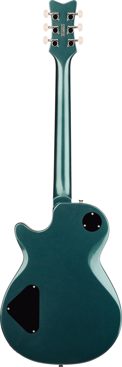Back of Gretsch Electromatic Jet Club Druid Green.