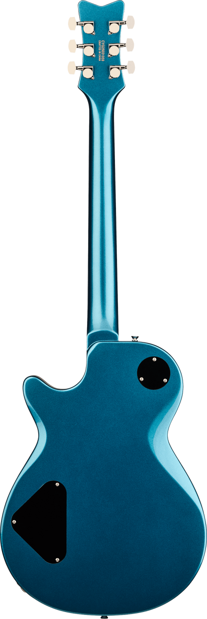 Back of Gretsch Electromatic Jet Club Riviera Blue.