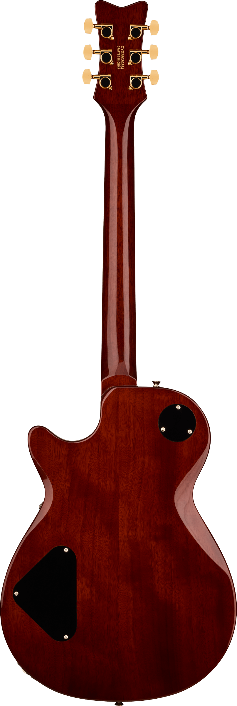 Back of Gretsch Electromatic Jet Vintage White.