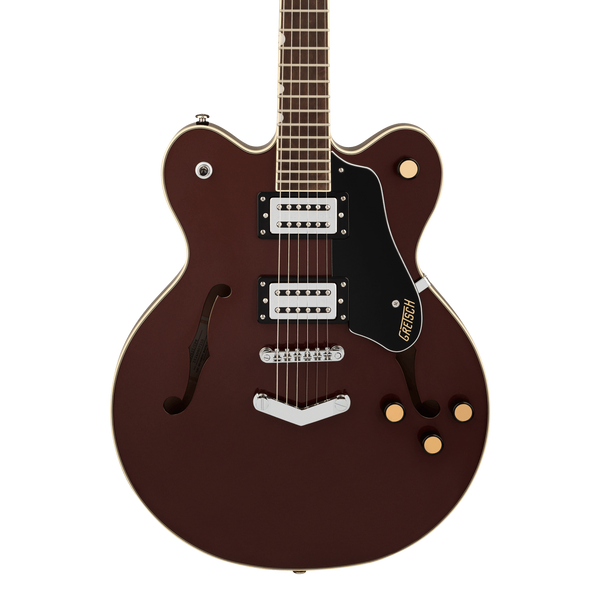 Front of Gretsch G2622 Streamliner Center Block Double-Cut Copper Metallic 2 Tone.