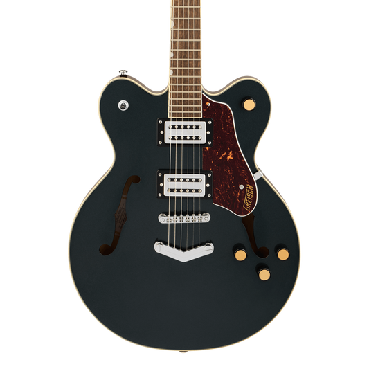 Front of Gretsch G2622 Streamliner Center Block Double-Cut Midnight Sapphire 2 Tone.