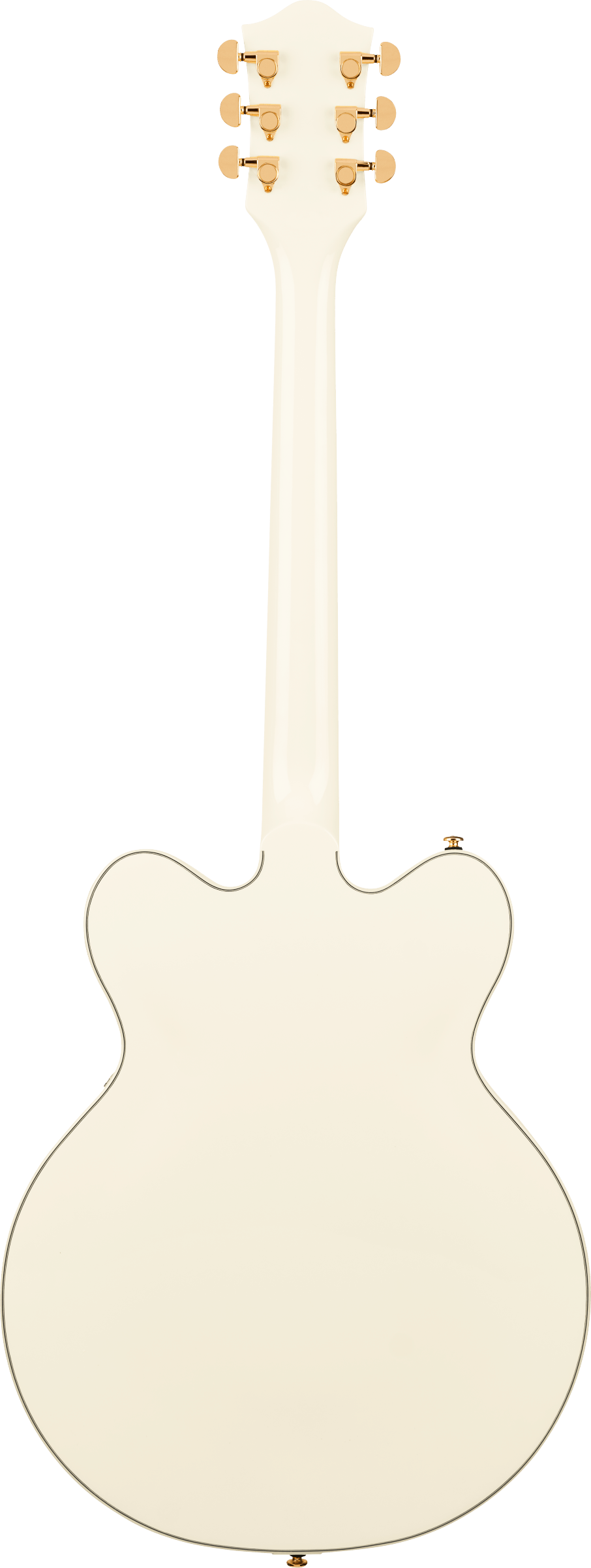 Back of Gretsch G2622TG Streamliner Center Block DoubleCut wBigsby LTD Vintage White.