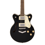 Front of Gretsch G2655 Streamliner Centerblock JR Doublecut Black.