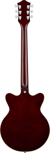 Back of Gretsch G2655 Streamliner Centerblock JR Doublecut Black.