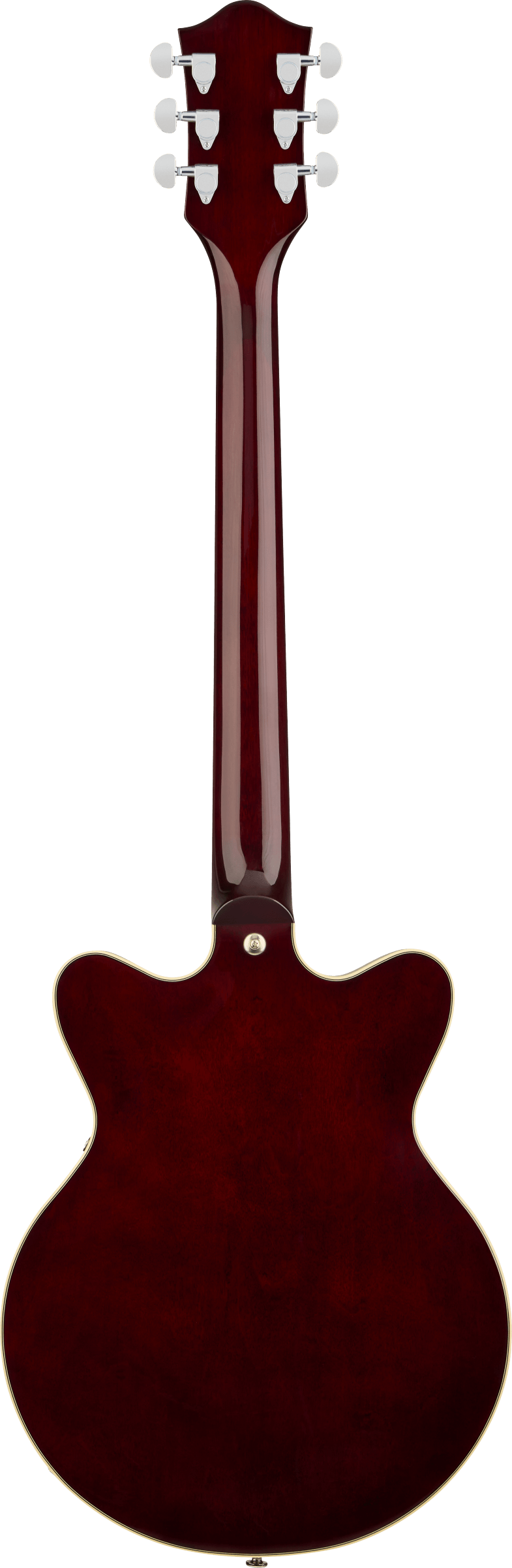 Back of Gretsch G2655 Streamliner Centerblock JR Doublecut Black.