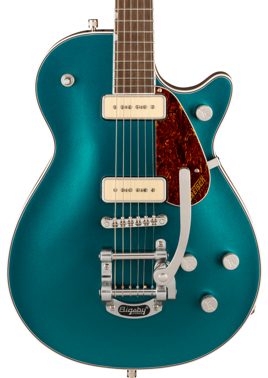 Front of Gretsch G5210T-P90 EMTC JET TWO 90 PETROL.