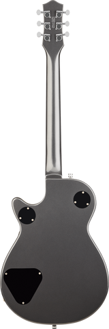 Back of Gretsch G5230T Electromatic Jet Flat Top 2 Tone Vintage White/London Grey.