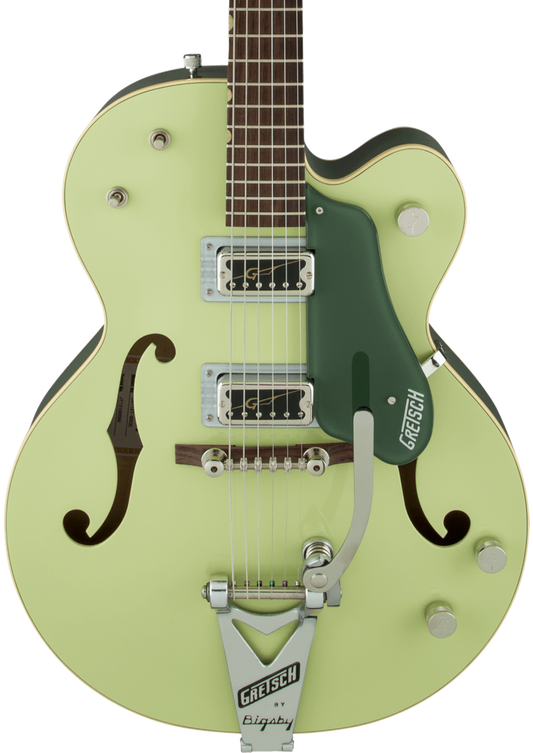 Gretsch  G6118T-60 Vintage Select Edition 60 Anniversary Hollow Body w/Bigsby TV Jones 2-Tone Smoke Green w/case