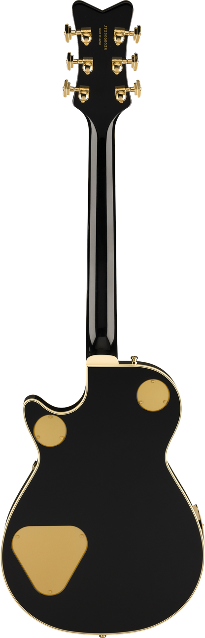 Back of Gretsch Limited Pro Penguin Champagne Sparkle.