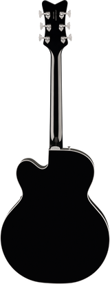 Back of Gretsch Professional Falcon Hollowbody Ebony.