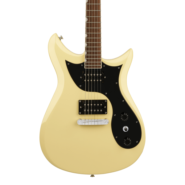 Front of Gretsch Streamliner CVT Laurel Aged White.