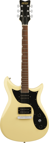 Full frontal of Gretsch Streamliner CVT Laurel Aged White.