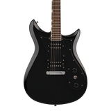 Front of Gretsch Streamliner CVT Laurel Jet Black.