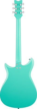 Back of Gretsch Streamliner CVT Laurel Sea Foam Green.