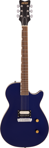 Full frontal of Gretsch Streamliner Jet 1PU Midnight Blue.