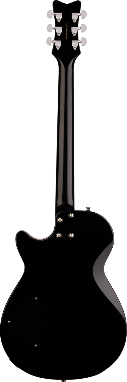 Back of Gretsch Streamliner Jet Club 1PU Jet Black.